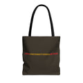 THE GLORY TOTE Love Unconditional My Dog Tote Bag — Maroon Dog Lover Tote (Text Design)