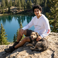 THE MARY 2 — LOVEYOURSELFLOVEYOURDOG Hooded Long Sleeve Tee