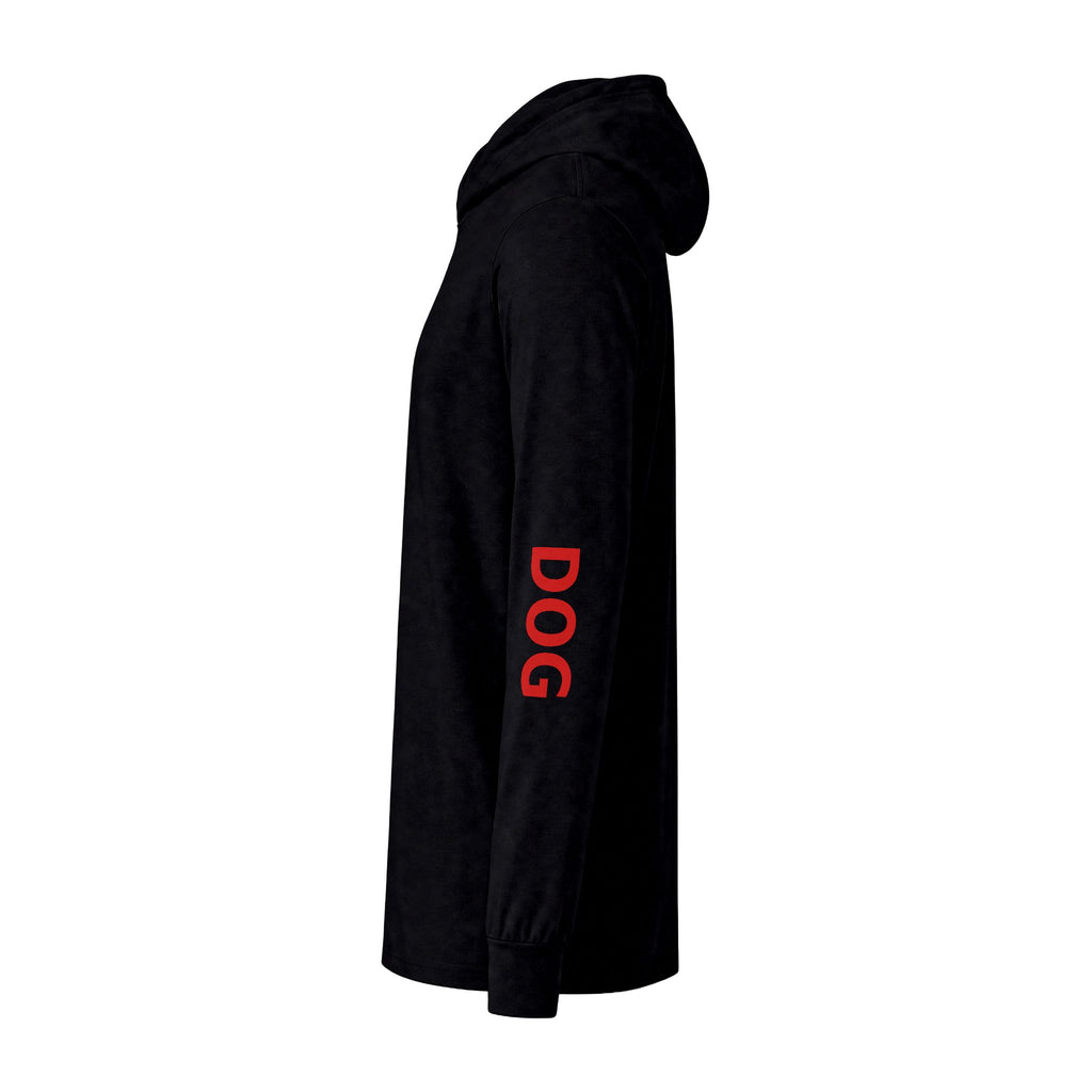 THE MARY 2 — LOVEYOURSELFLOVEYOURDOG Hooded Long Sleeve Tee
