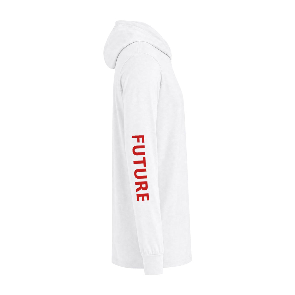 THE MARY 2 — LOVEYOURSELFLOVEYOURDOG Hooded Long Sleeve Tee